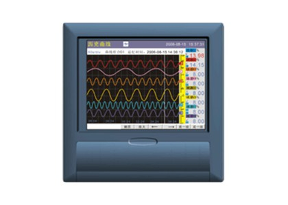 中長圖彩屏無紙記錄儀